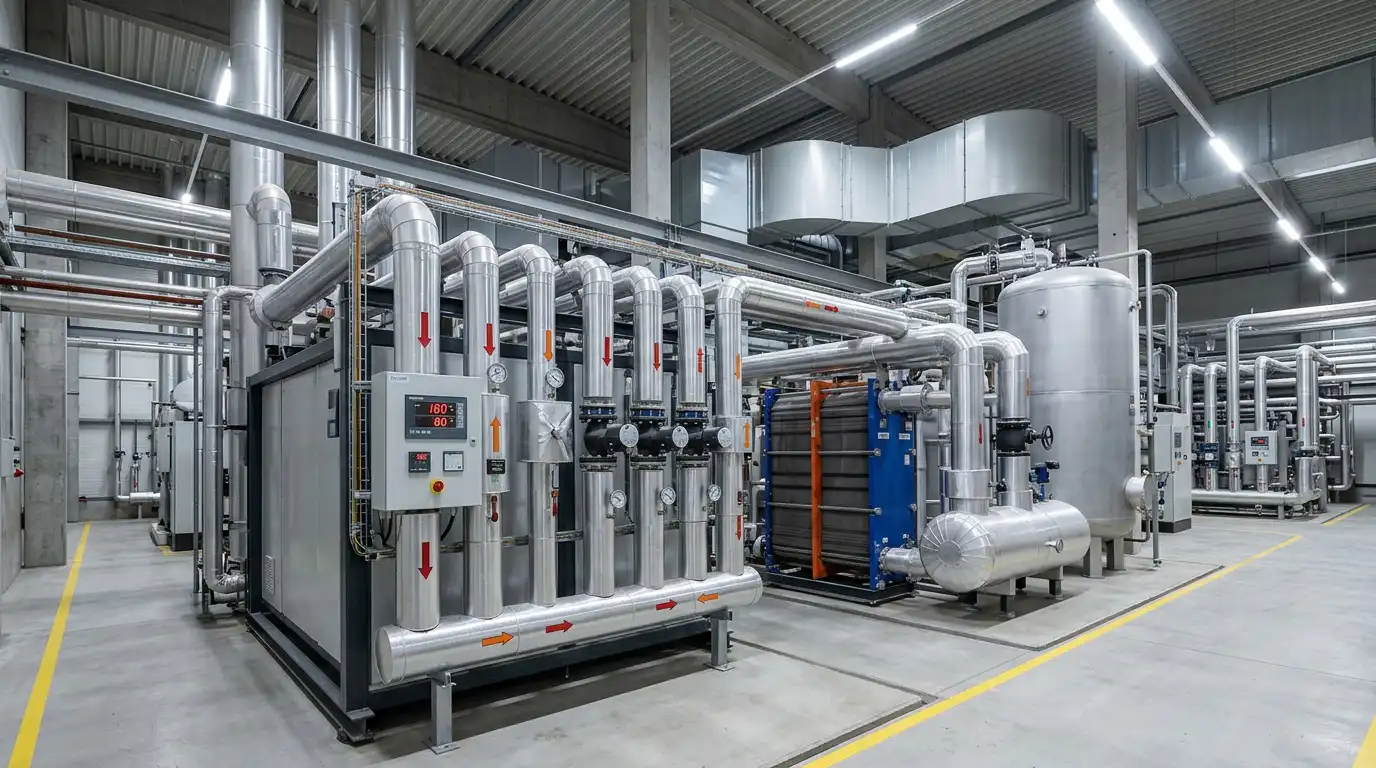 Industrial process heat and steam equipment