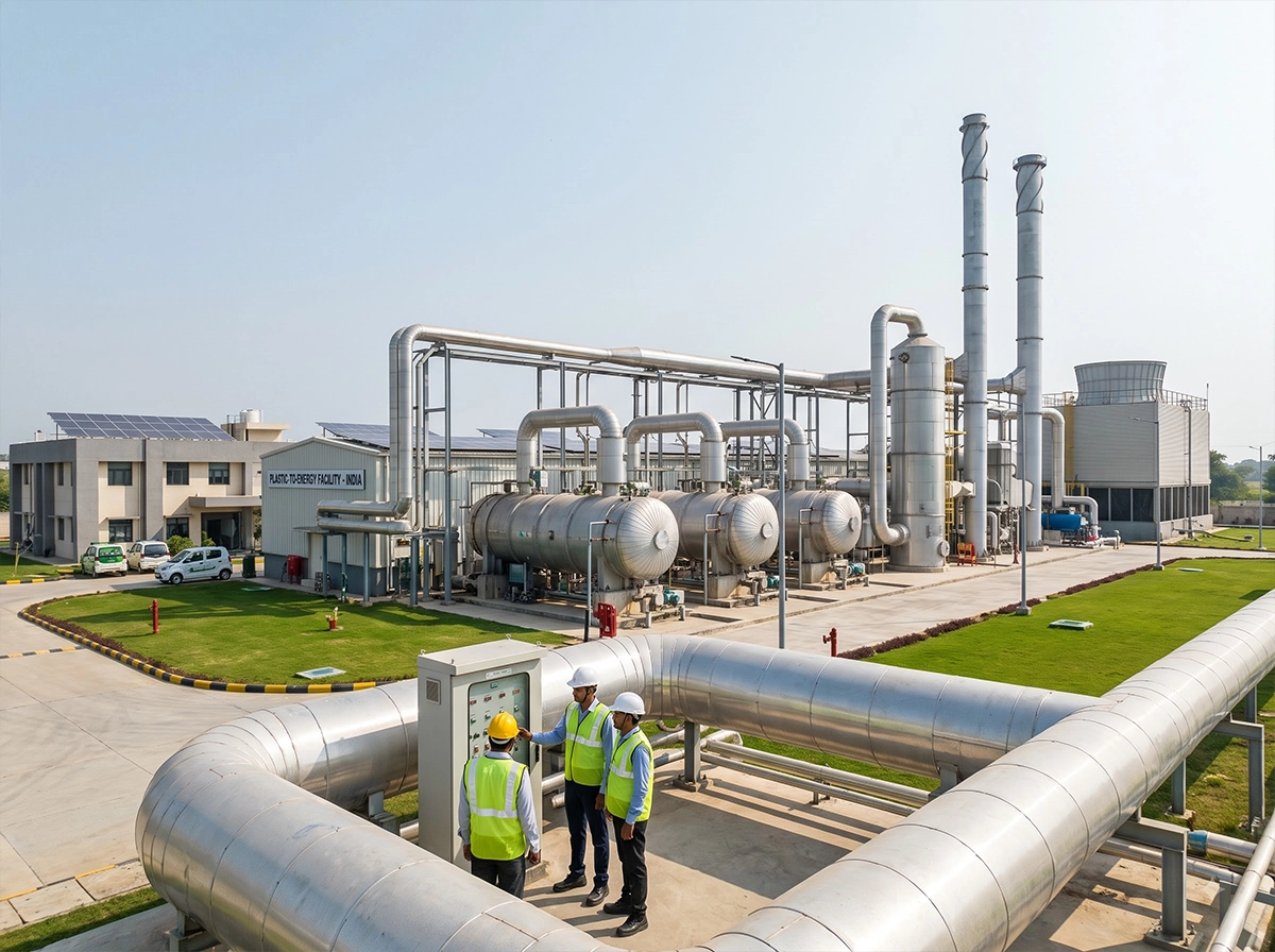 Waste Plastic to Energy Systems image
